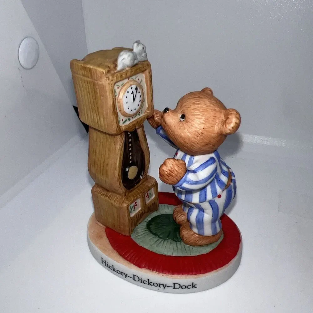 1994 Nursery Rhyme‎ Bears Bronson Stevenson Figurines Lot Of 5 - No Boxes